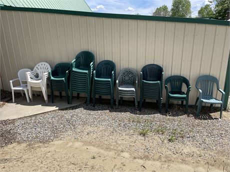Approx. 50 Patio Chairs..Heights Location