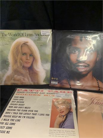 Vinyl Albums including classic Lawrence Welk and Patti Page