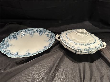 Platter and Bowl