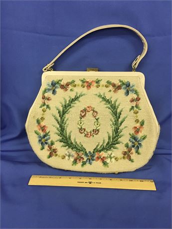 Vintage Needlepoint Handbag