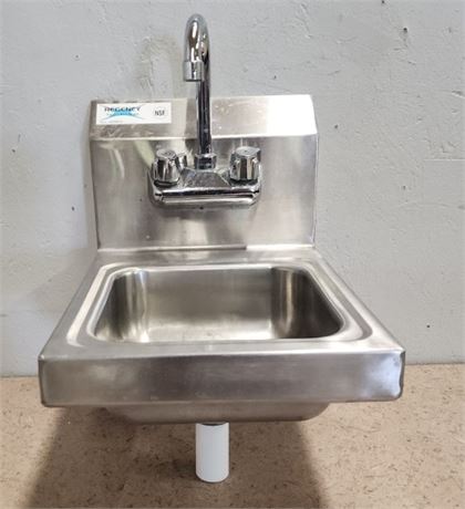 Small Stainless Service Sink...12x16x10