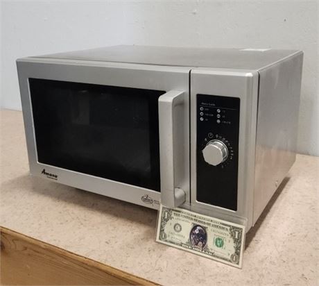 Stainless Amana 1000W Commercial Microwave...20x14x12
