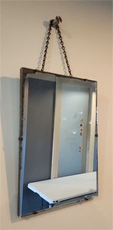 Antique Beveled Mirror...10x14 (F)