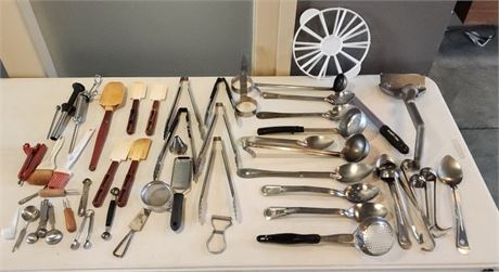 Assorted Kitchen Culinary Utensils (F)