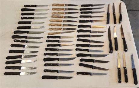 Assorted Steak Knives...56pc (F)