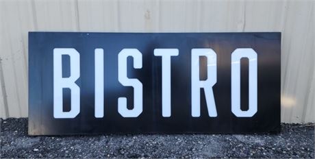 Nice Metal Frame Bistro Sign...54x22