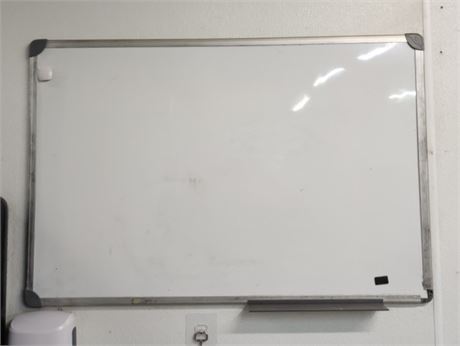 3-Dry Erase Boards Attached...36x24 (F)