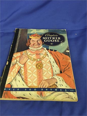 Vintage Mother Goose Rhymes.