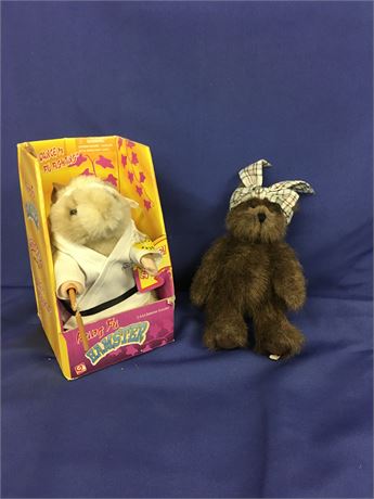 King Fu hamster and Boyds Bear