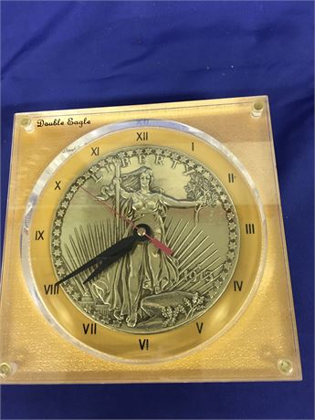 Double Eagle Clock made in USA