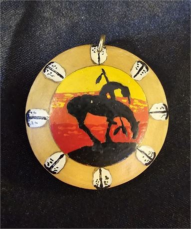 Hand Painted Pendant