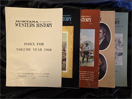 1968 Montana Western History Vol. XVIII