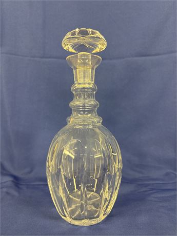 Heavy Crystal Decanter