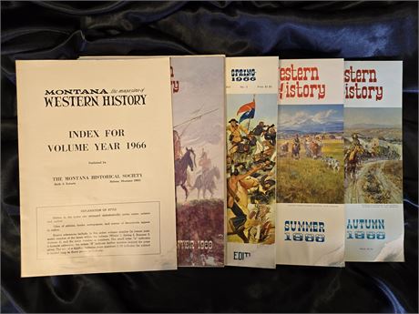 1966 Montana Western History Vol. XVI