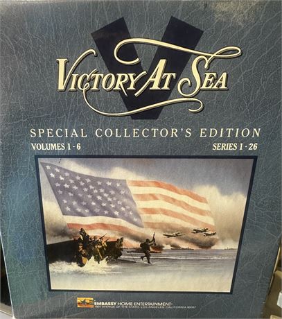 Victory at Sea Special Collectors Edition 6 VHS by Embassy Home Entertainment