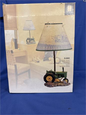 Tractor Desk Lamp