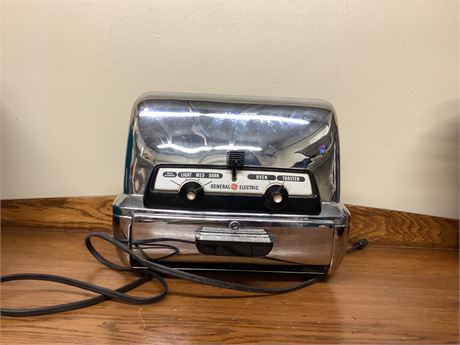 Vintage General Electric Chrome Toaster & Oven