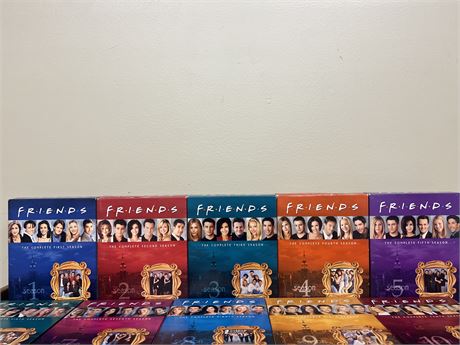 FRIENDS Complete DVD TV Series Seasons 1-10 with Unseen Footage