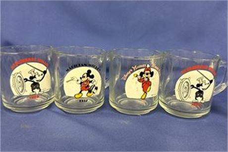 Vintage Mickey Cups