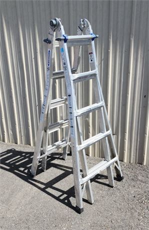 21" Werner Step/Extensions/Scaffold Ladder