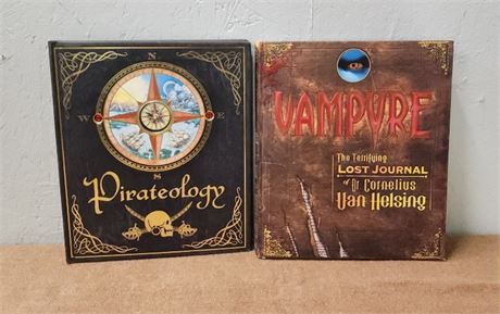 Pirateology & Vampire Book Pair