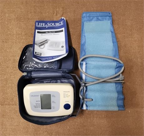 Blood Pressure Monitor w/ Case
