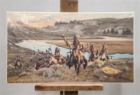 Frank McCarthy "After The Council" Limited Ed. Canvas Print S/N 208/550 w/ COA