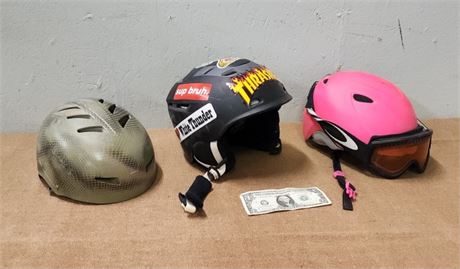 Protective Helmet Trio