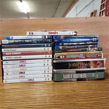 Assorted Box Sets of DVDs