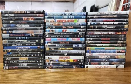 Assorted DVDs...54pc