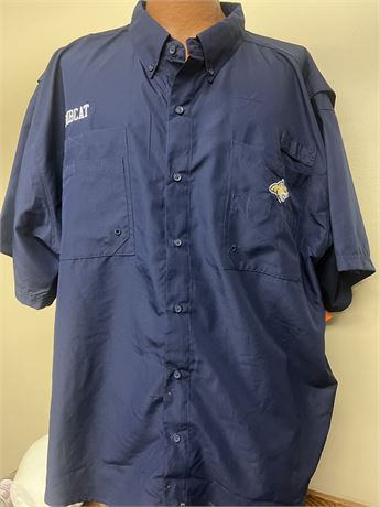 Size 3XL Proedge Montana State Bobcats Lightweight Collared Shirt