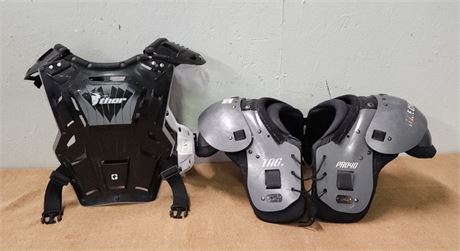 XL Shoulder Pads & Adult Size Chest Protector