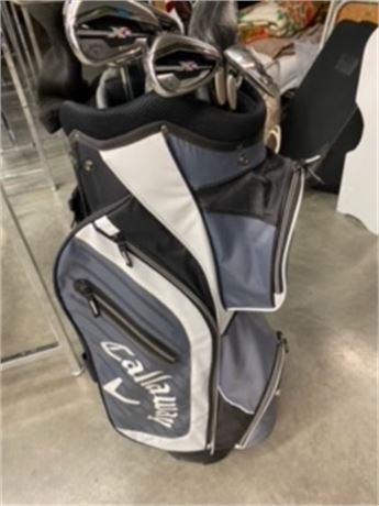 Callaway Golf Clubs and Bag