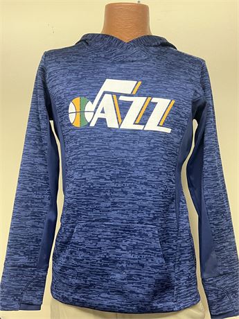 Size M Utah Jazz Fanatics Navy Showtime Done Better Pullover Hoodie