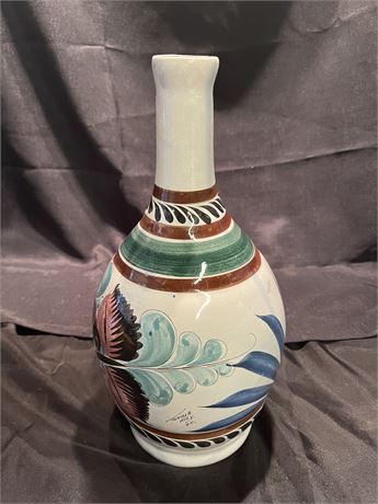 Tonala Mexico Pottery Clay Vase