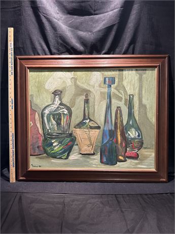 1968 Roobuck Canvass Painting