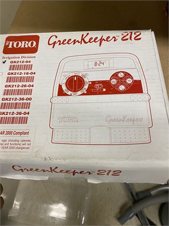 Toro Greenkeeper 212