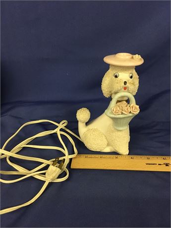 Vintage Rice and Co Poodle Perfume Warmer