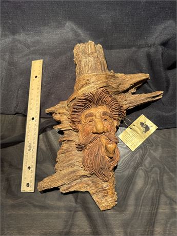Tree Spirit Wood Carving