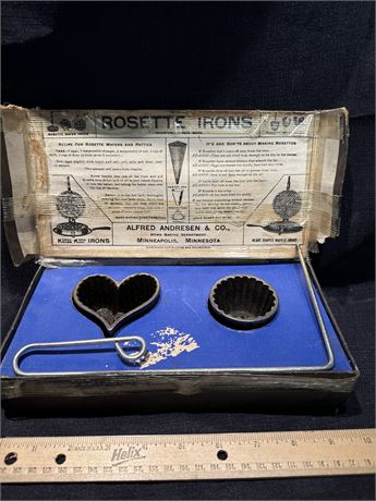 Vintage Rosette Irons