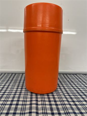 Vintage family products thermos.