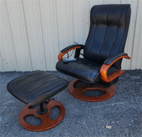 Complete Massage Chair/Footsool w/ Remote