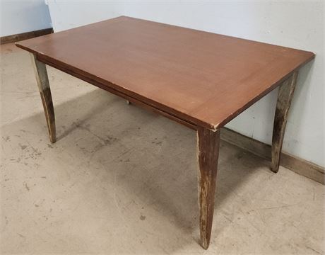 Wood Kitchen Table - 60x36x30
