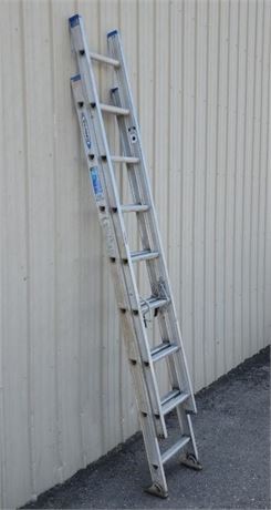 16' Werner Aluminum Extension Ladder