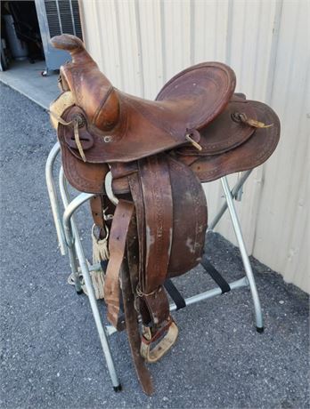 14" Vintage Al Furstnow Miles City MT Saddle