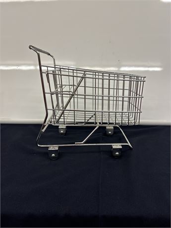 Miniature shopping cart