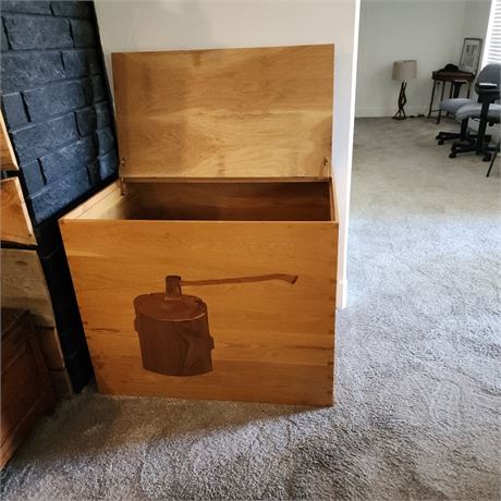 Nice Wood Storage/Firewood Bin...36x27x30