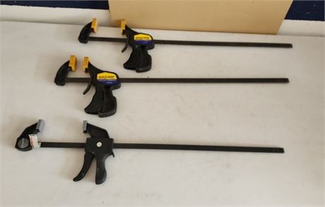 3-24" Bar Clamps