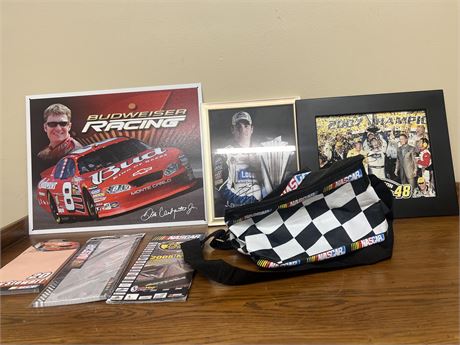 Set of NASCAR Authentic Signed Memorabilia