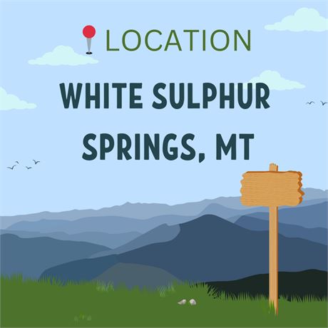 All items located in White Sulphur Springs, MT